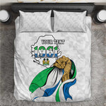 Personalised Happy Independence Sierra Leone Bedding Set April 27th