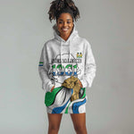 Personalised Happy Independence Sierra Leone Hoodie Dress April 27th