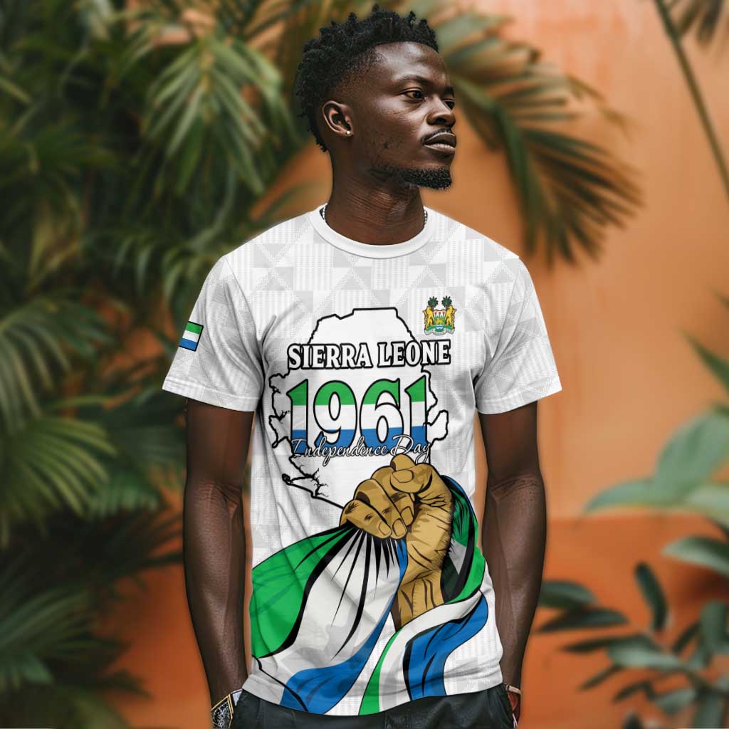 Personalised Happy Independence Sierra Leone T shirt April 27th