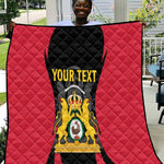Personalised First Empire Of Haiti Quilt Coat Of Arms Sporty Style