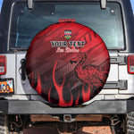Personalised Mauritius Football Spare Tire Cover Go Les Dodos Go
