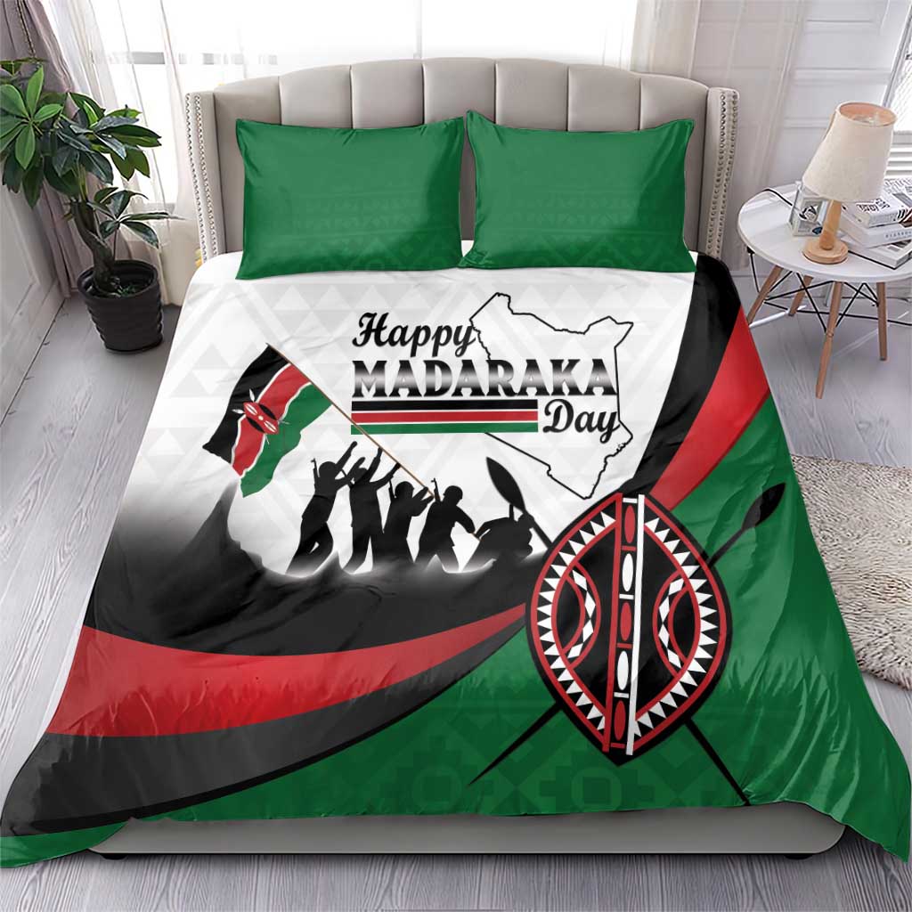 Kenya Bedding Set Madaraka Day - Maasai Shield