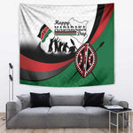 Kenya Tapestry Madaraka Day - Maasai Shield