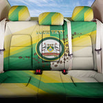 Personalised Nairobi Kenya Back Car Seat Cover Coat Of Arms With Coffee