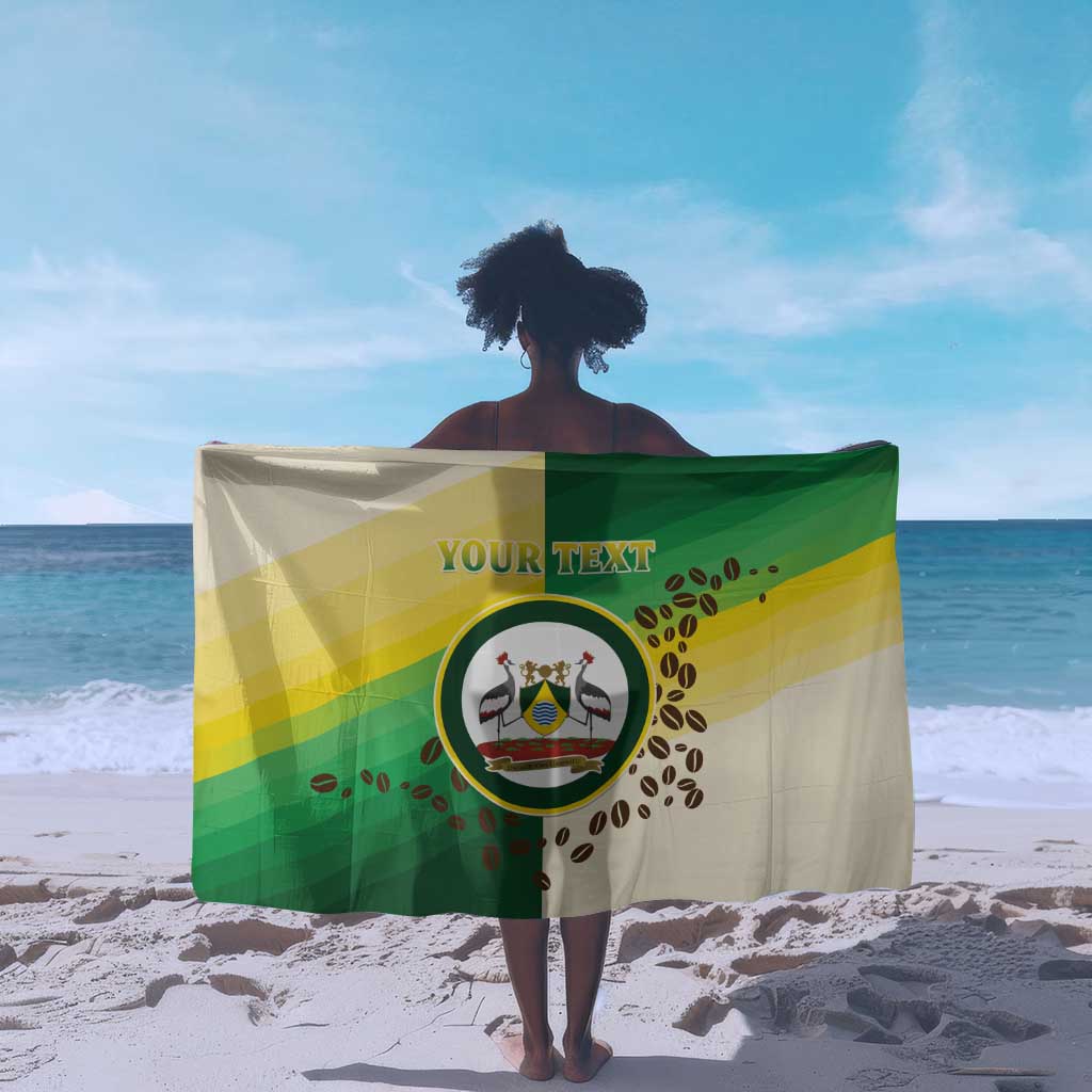 Personalised Nairobi Kenya Sarong Coat Of Arms With Coffee