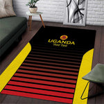 Jamhuri ya Uganda Rugby Custom Area Rug Go Champions Cranes