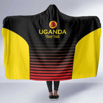 Jamhuri ya Uganda Rugby Custom Hooded Blanket Go Champions Cranes