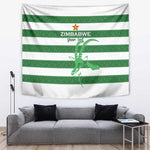 Nyika yeZimbabwe Rugby Custom Tapestry Come On Sables