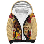 African Woman Sherpa Hoodie I Am The Storm - African Pride