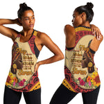 African Woman Women Racerback Tank I Am The Storm - African Pride