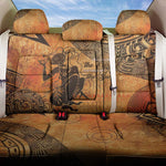 African Women Back Car Seat Cover With Tribal Pattern - African Pride