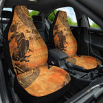 African Women Car Seat Cover With Tribal Pattern - African Pride