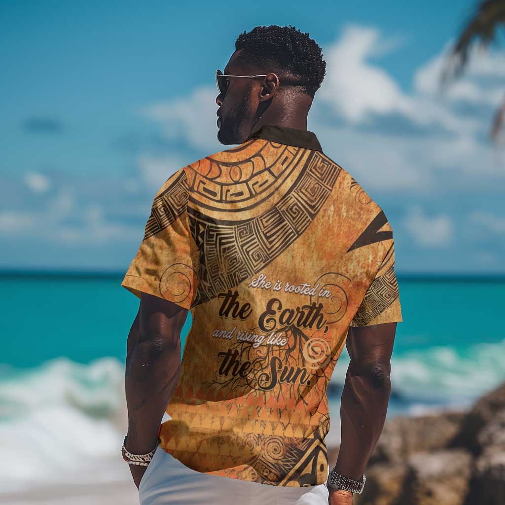 African Women Hawaiian Shirt With Tribal Pattern - African Pride