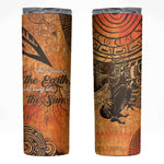 African Women Skinny Tumbler With Tribal Pattern - African Pride