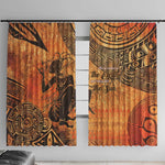 African Women Window Curtain With Tribal Pattern - African Pride