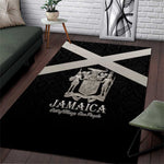 Jamaica Area Rug Out of Many One People Silver Color - African Pride