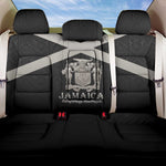 Jamaica Back Car Seat Cover Out of Many One People Silver Color - African Pride