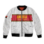 Afro Angola Football Custom Bomber Jacket Go Palancas Negras - African Pride