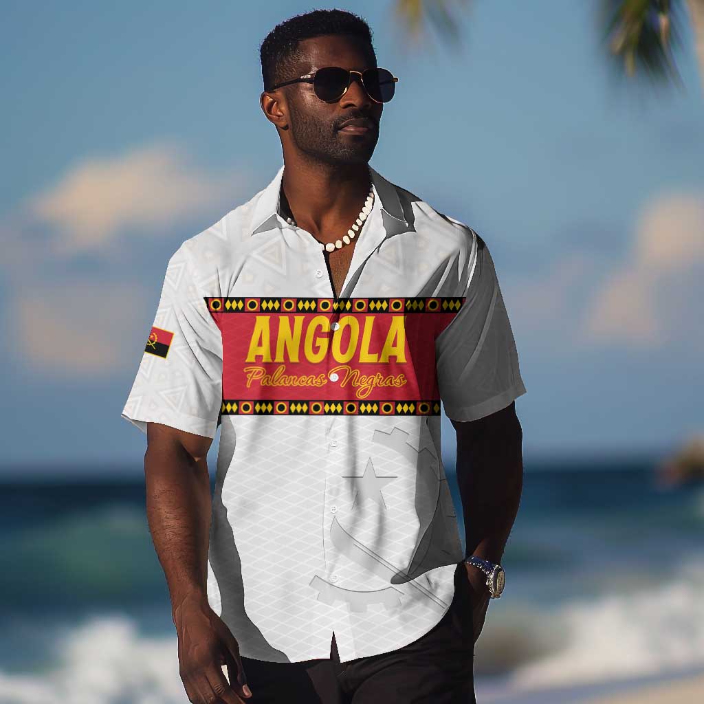 Afro Angola Football Custom Hawaiian Shirt Go Palancas Negras - African Pride