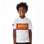 Afro Angola Football Custom Kid Polo Shirt Go Palancas Negras - African Pride