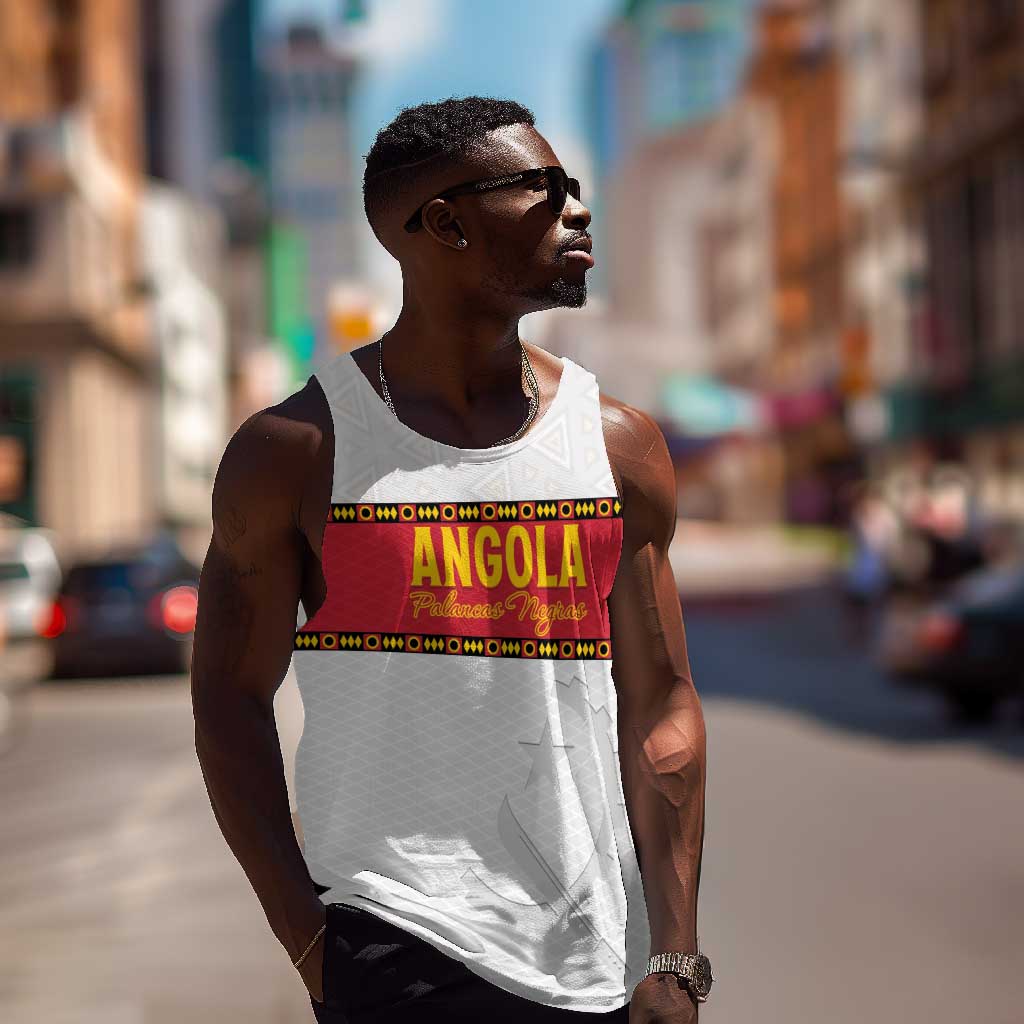 Afro Angola Football Custom Men Tank Top Go Palancas Negras - African Pride