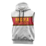Afro Angola Football Custom Sleeveless Hoodie Go Palancas Negras - African Pride