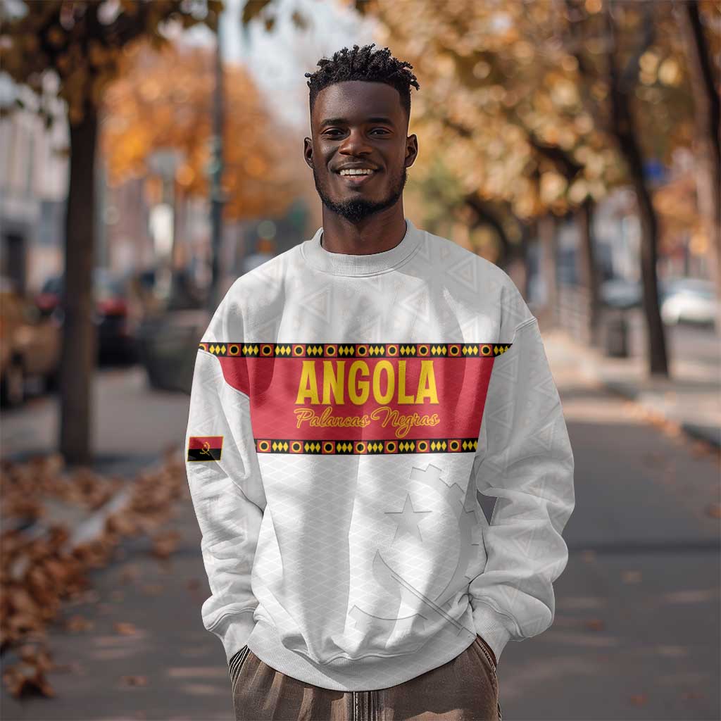 Afro Angola Football Custom Sweatshirt Go Palancas Negras - African Pride