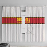 Afro Angola Football Window Curtain Go Palancas Negras - African Pride