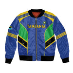 Afro Tanzania Football Custom Bomber Jacket Go Taifa Stars Go - African Pride