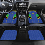 Afro Tanzania Football Custom Car Mats Go Taifa Stars Go - African Pride