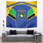 Afro Tanzania Football Tapestry Go Taifa Stars Go - African Pride