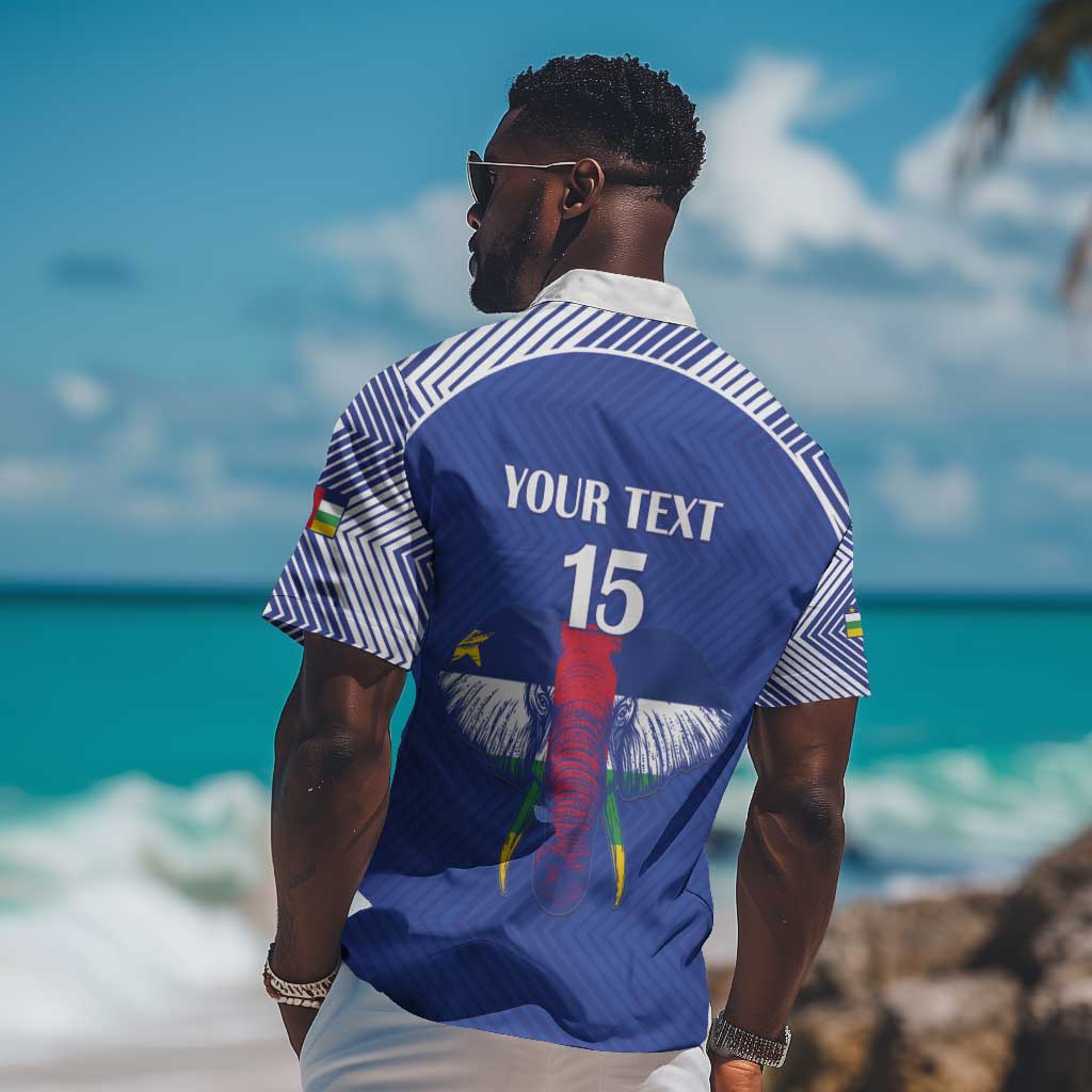 Afro Central African Republic Football Custom Hawaiian Shirt Go Champions - African Pride