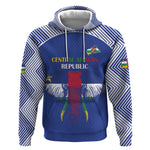 Afro Central African Republic Football Custom Hoodie Go Champions - African Pride