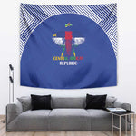 Afro Central African Republic Football Tapestry Go Champions - African Pride