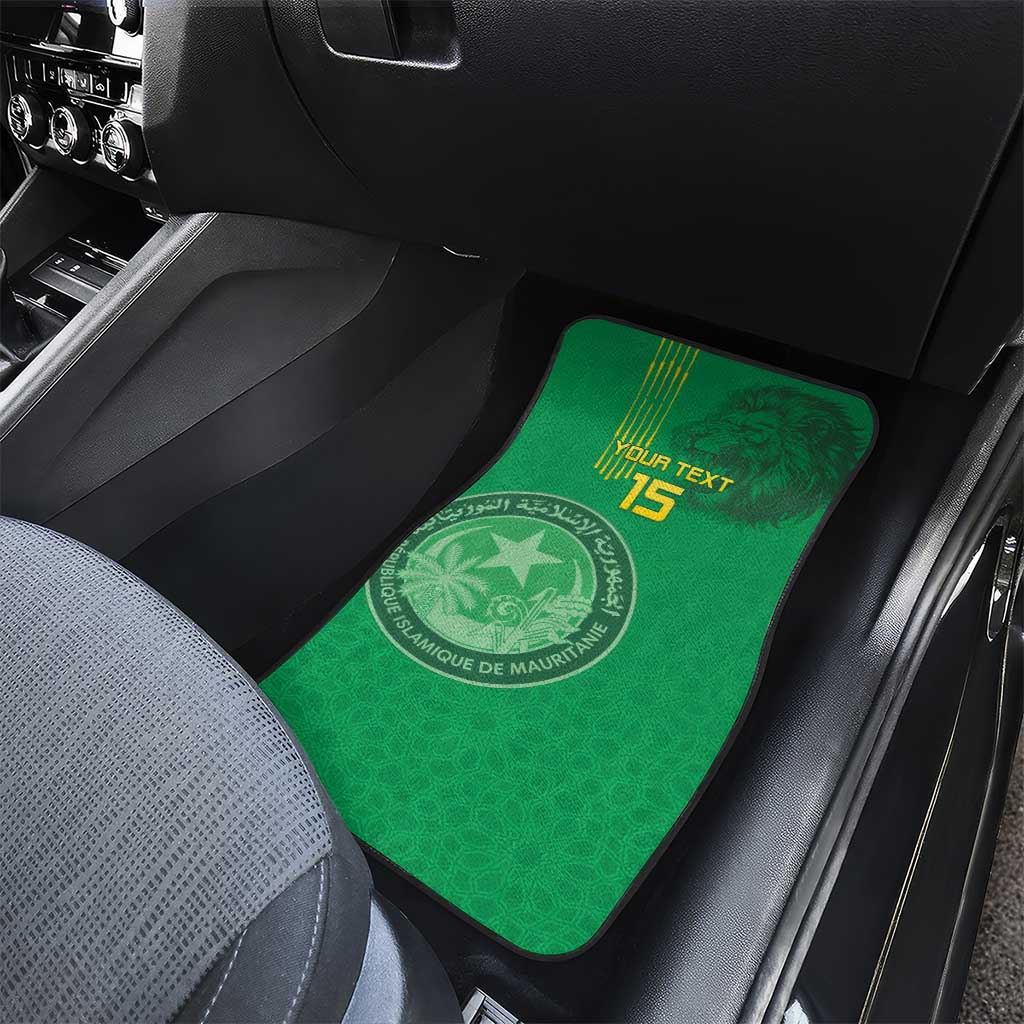 Afro Mauritania Football Custom Car Mats Go Al-Murabitun - African Pride