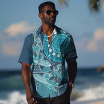 South Africa Whale Festival Personalized Hawaiian Shirt African Shwe Shwe Pattern - African Pride