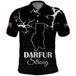 Pray for Tarseen Polo Shirt Sudan Darfur Be Strong - African Pride