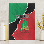 Darfur Sudan Canvas Wall Art Be Strong - African Pride