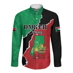 Darfur Sudan Personalized Long Sleeve Button Shirt Be Strong - African Pride