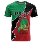 Darfur Sudan Personalized T shirt Be Strong - African Pride