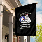 African American Aviators WWII Garden Flag Tuskegee Red Tails Airmen Black - African Pride