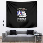 African American Aviators WWII Tapestry Tuskegee Red Tails Airmen Black - African Pride