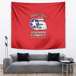 African American Aviators WWII Tapestry Tuskegee Red Tails Airmen Red - African Pride