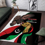 Afro Libya Area Rug Arabian Eagle - Independence Day