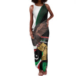 Afro Libya Tank Maxi Dress Arabian Eagle - Independence Day