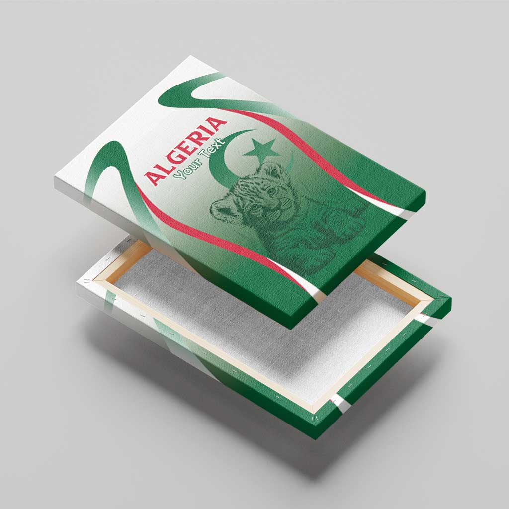 Algeria Rugby Custom Canvas Wall Art Go Les Lionceaux