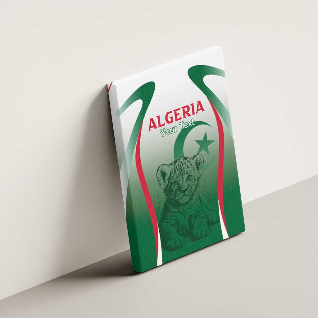 Algeria Rugby Custom Canvas Wall Art Go Les Lionceaux