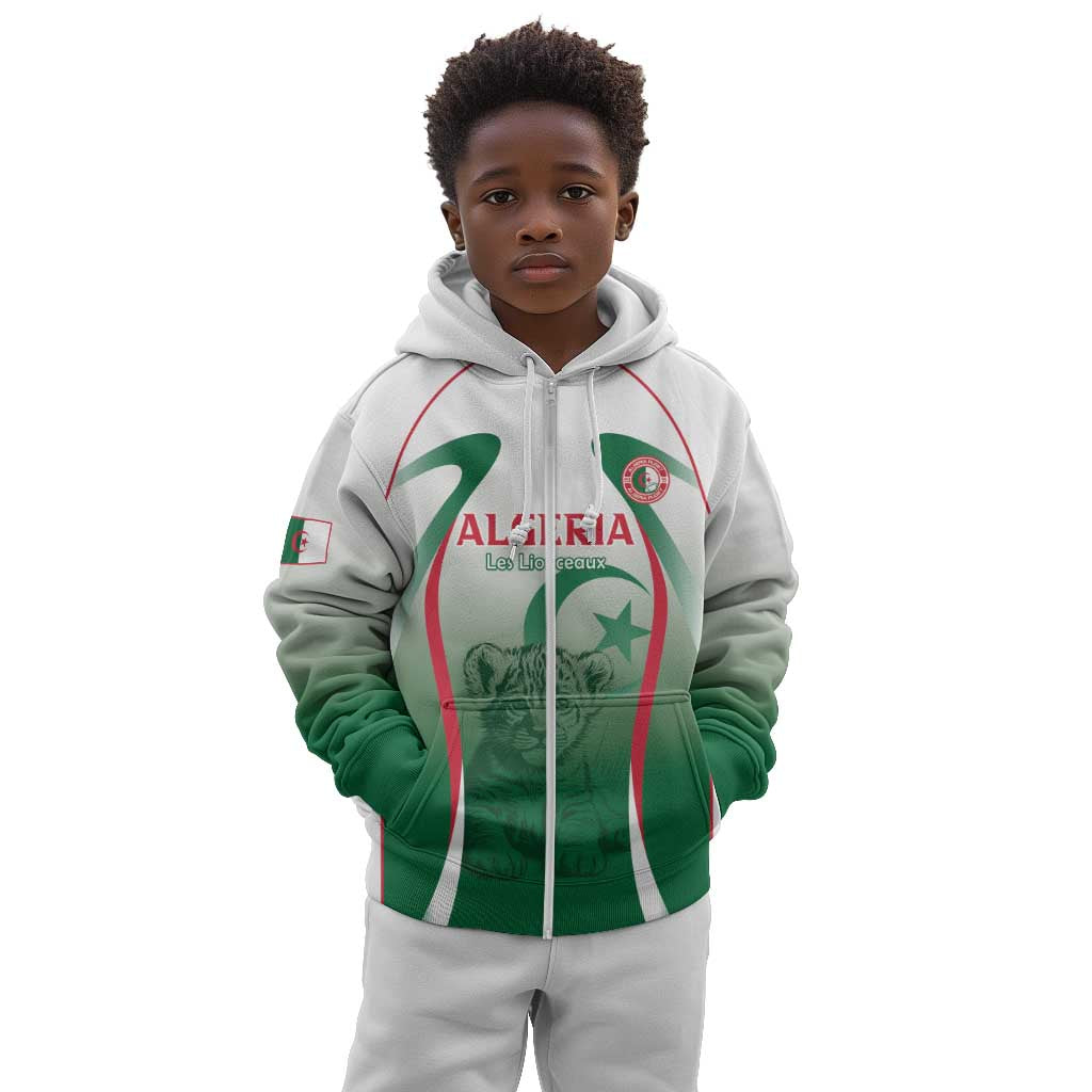 Algeria Rugby Custom Kid Hoodie Go Les Lionceaux