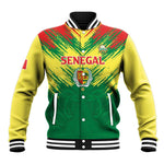 Senegal Rugby Custom Baseball Jacket Go Go Go !