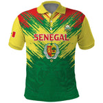 Senegal Rugby Custom Polo Shirt Go Go Go !